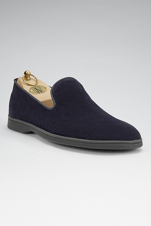 Chocolate Suede All Day Slipper New Lingwood