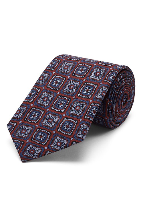 Light blue patterned silk tie - Men's suits, casual and formalwear, Made in  Italy | Canali US