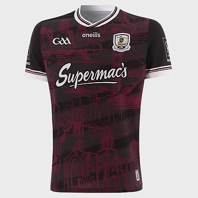 Galway GAA Harlem Lightweight Padded Jacket | O'Neills Galway GAA Harlem Lightweight Padded Jacket | O'Neills