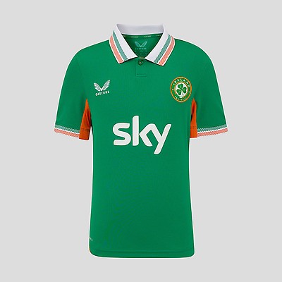 Castore Ireland Football 2025 Home Jersey Lush Meadow | O'Neills