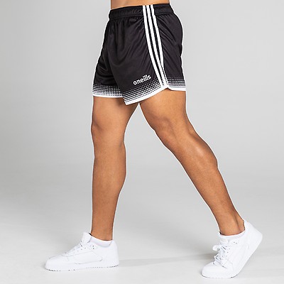 Mourne Shorts Black White O Neills Men s and Women s Shorts O Neills Mens Gym Wear