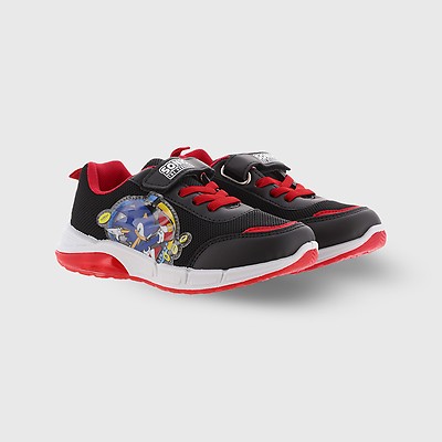 Pikachu Pokemon Light Up Kids Trainers Black O Neills