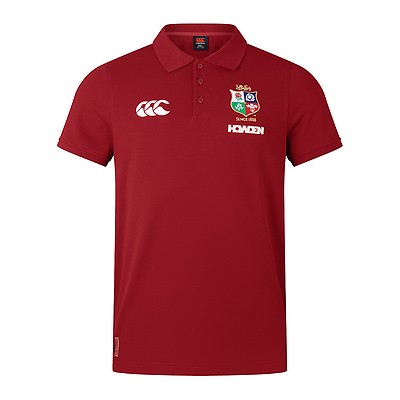 British&Irish Lions 長袖ポロシャツ 会員限定スペシャルBOX Junior Unisex British & Irish Lions Polo Shirt Red | Canterbury