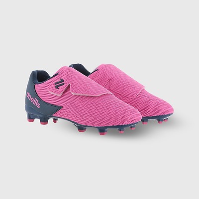O Neills Junior Meteor Velcro Football Boots Marine O Neills