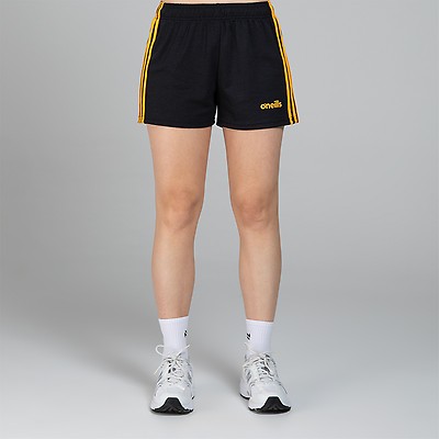 Women's Mourne Shorts (Black/White) | O'Neills Women's Shorts