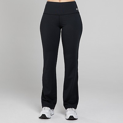 Women s Relaxed Yoga Pants Black Flared Leggings O Neills