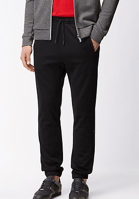 hugo boss grey tracksuit bottoms