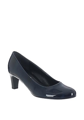 gabor black patent shoes