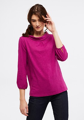 white stuff violet jersey tee