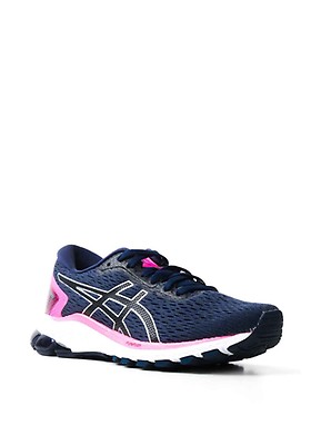 asics navy womens trainers