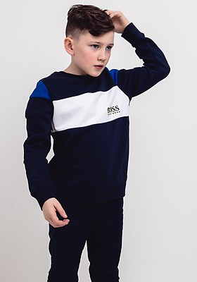 hugo boss boys jumper