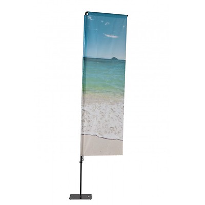 Beachflag Haiflosse