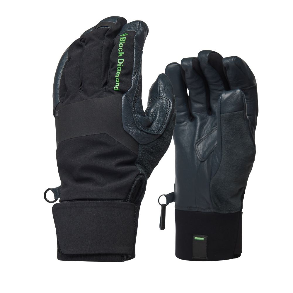 Gants Ski Black Diamond Soloist - Taille M Noir - Protection Froid Doigts