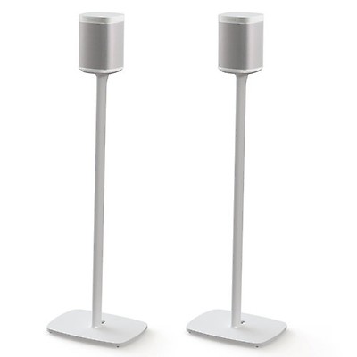 Sanus Wireless Speaker Stands for Sonos ONE, PLAY:1, and PLAY:3 Pair | World Wide Stereo
