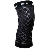  Spark Brownmed Kinetic Calf - Compression Calf Sleeve with  Embedded Kinesiology Tape - Calf Brace for Running, Shin Splints & Cycling  - Leg Compression Sleeve for Men & Women - Medium 