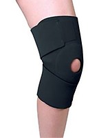 Mueller Sports Medicine Self-Adjusting Knee Stabilizer, For Men and Women,  Black, One Size (Pack of 1)