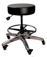 Alimed Foot-Operated Adjustable Stool with Safe-Brake Casters Adjustable Stool with Safe-Brake Casters | 713042