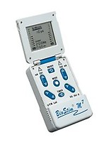 TENS EMS Combo Unit Portable Electrotherapy Muscle Stimulator by Quad Stim  Plus - 4 Different Channels - OTC Stim Tens Therapy Machine for Pain Relief