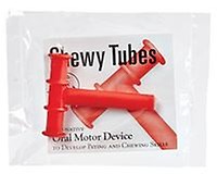 Knobby Tactile Chewy Oral Tubes, 2 or 6 Pack