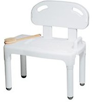 PADDED TRANSFER BENCH WITH DETACHABLE BACK - Jackson Medical Supply