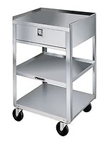 Heavy Duty Stainless Steel Carts with Guard Rails