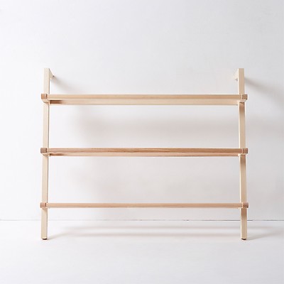 Frame Adjustable Shoe Rack Black By Yamazaki At The Conran Shop