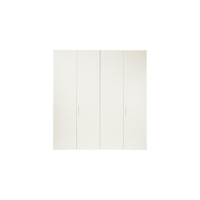 Expo Sliding Three Door Wardrobe Lacquered White The Conran Shop