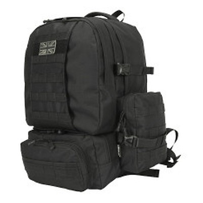 Sac Randonnée Noir Sac à Dos Trek Ares Trex 60L Noir