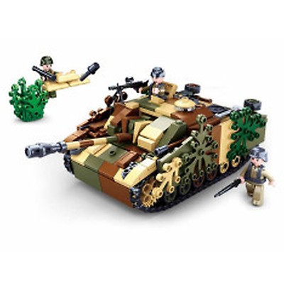 Sluban M38-B7100 Set Mattoncini Modulari Esercito 1086 Pezzi Sede - 3