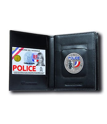 GK Pro - Médaille Police Nationale Support Carré 603R-SC pour porte-carte -  Mode Tactique