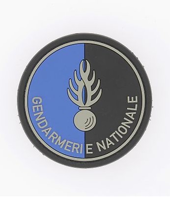 Achetez un écusson rond brodé de la gendarmerie nationale agréé