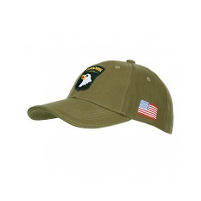 Casquette Militaire USAF FOSTEX Garments - Kaki, 100% Coton - Taille Unique