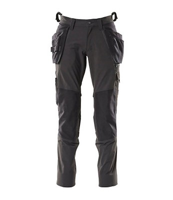 Pantalon de travail Basalte battle canvas noir - LMA - Taille 44