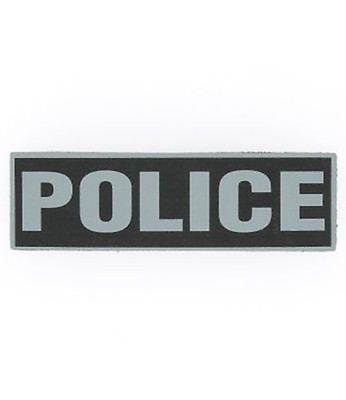 Bande Patro Police avec drapeau français Noir DMB Products