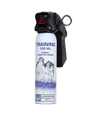 Aérosol lacrymogène anti-agression gel poivre 100 ml avec poignée - A10  Equipment - THIN BLUE LINE FRANCE