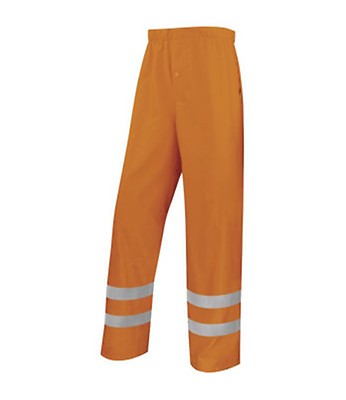 Pantalon imperméable hv Priorité Orange fluo - LMA
