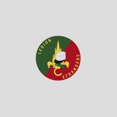 Écusson Légion Étrangère D.I.N. Scratch – Patch 8 Cm, Militaire, Neuf