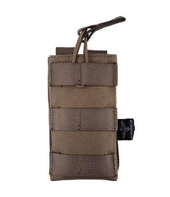 Panneau molle Tasmanian Tiger Lasercut Velcro - 4 Portes-Chargeurs Simple  M4 - Sable - Portes chargeurs tactiques (10018183)