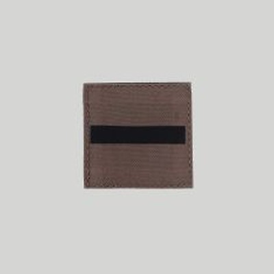 Galon ADT Adjudant-Chef Basse Visibilité - Agréé DGGN - Velcro 5x5 Cm