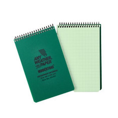 Carnet Tout-temps 128 pages 118x183mm Vert Olive Modestone