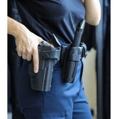 Inside Universel Ambidextre GK Avec Système STG Et Paracorde - Holster Ceinture Noir