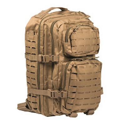 Sac D'arme Moyen Mil-Tec - Étui Tactique Fusil - Système MOLLE - Chasse Outdoor - Coyote - Neuf
