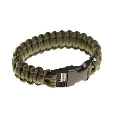 Boucle Rapide Paracorde 10mm Plastique Gris Foncé - Conditions Extremes