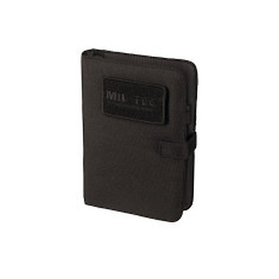 Carnet De Notes Tactique Mil-Tec - Format 14.5x20.5cm - Étanche - Vert OD - Patch Velcro