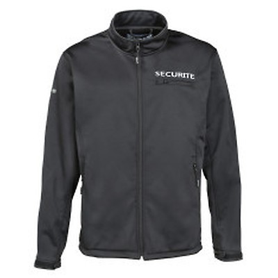 GK PRO - SOFTSHELL SECURITE PRIVEE AVEC BANDES HV