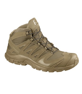Salomon military boots coyote store