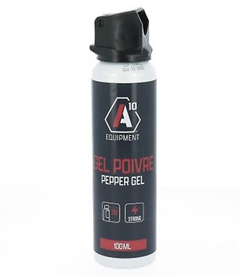 Aérosol anti-agression gel poivre 25 mL - A10 Equipment