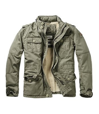 Brandit M-65 Giant Veste Militaire Extérieur Parka Veste D'Hiver