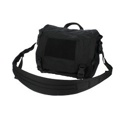 Sac Musette Militaire Highlander – Toile Noire, Style Sac à Pain, étudiant, Neuf