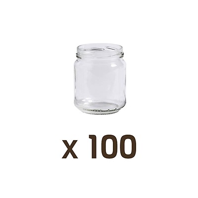 Verrines en verre vides 25 cl - Pots en verre de contenance 250g